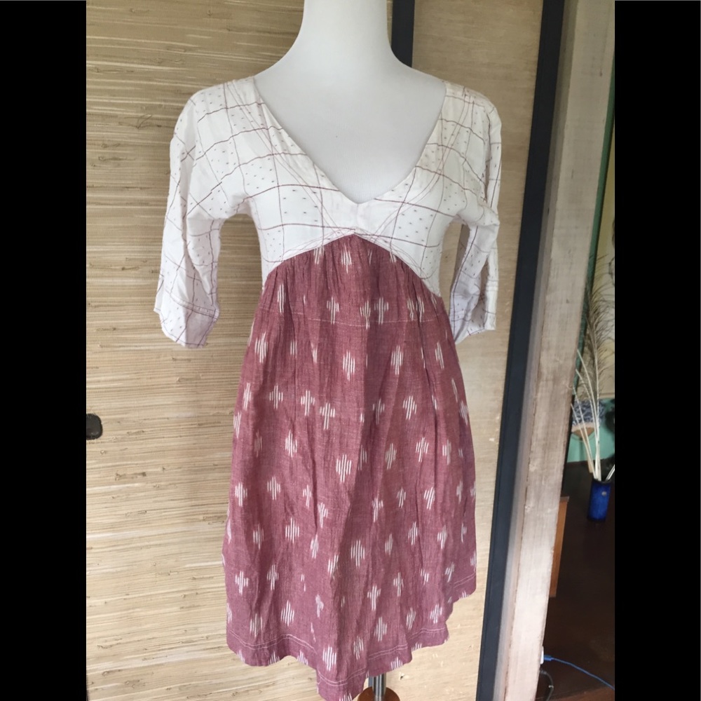 Anthropologie Ikat Tunic Coverup